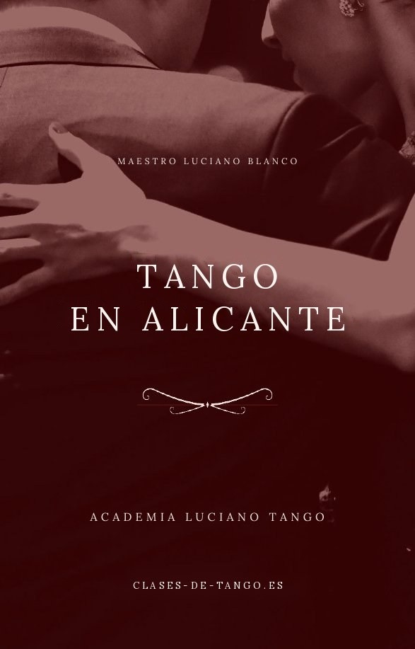 Portada de la guía «Tango en Alicante»